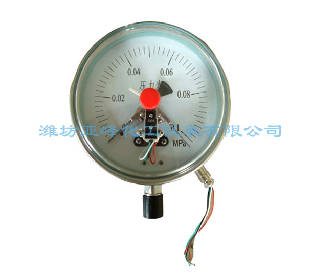 電接點(diǎn)壓力表